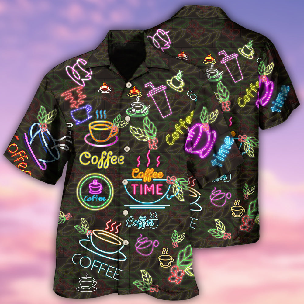 Coffee Life Begins After Coffee Time - Hawaiian Shirt