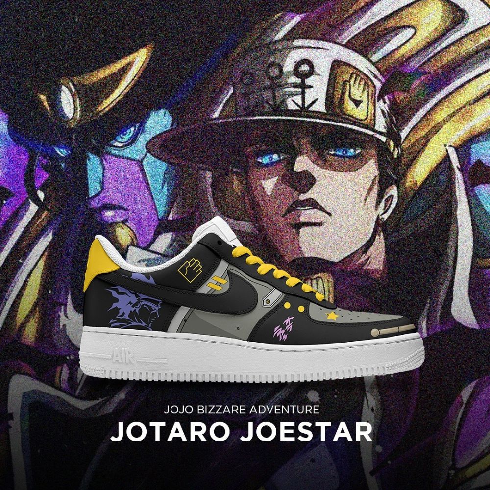 Jotaro Joestar Jojo's Bizarre Adventure Low Top Shoes