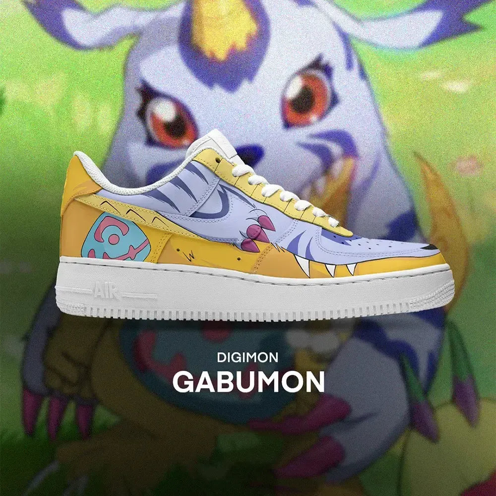 Gabumon Digimon Low Top Shoes