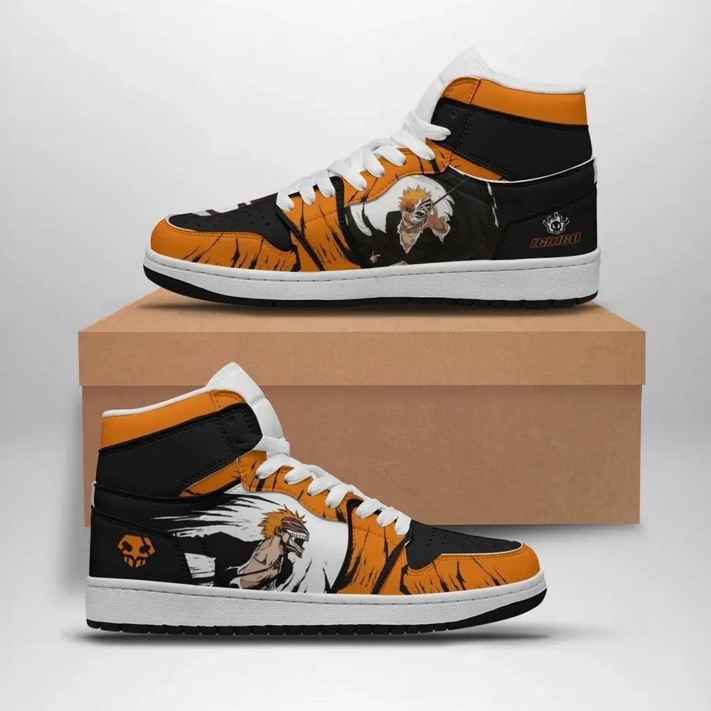 Ichigo Kurosaki V2 Bleach Special High Top Shoes