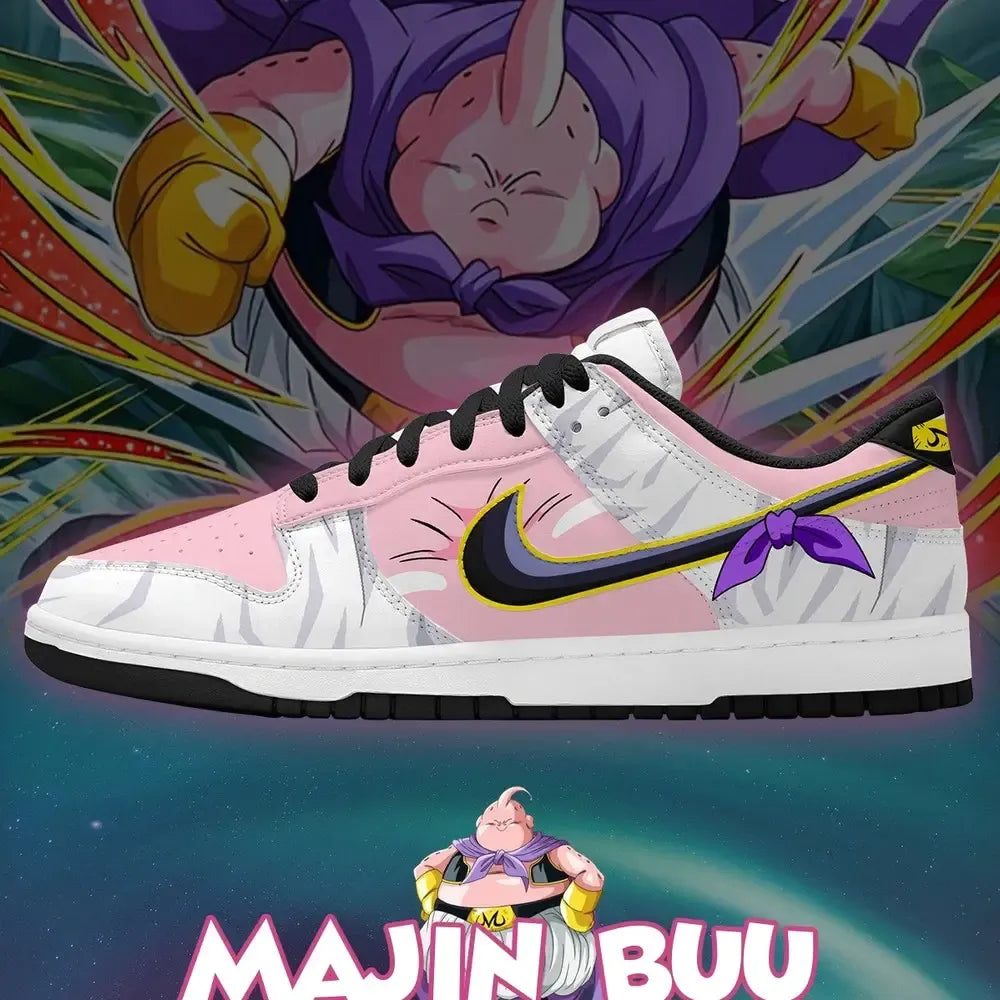 Majin Buu V.2 Dragon Ball Edition Low Top Shoes