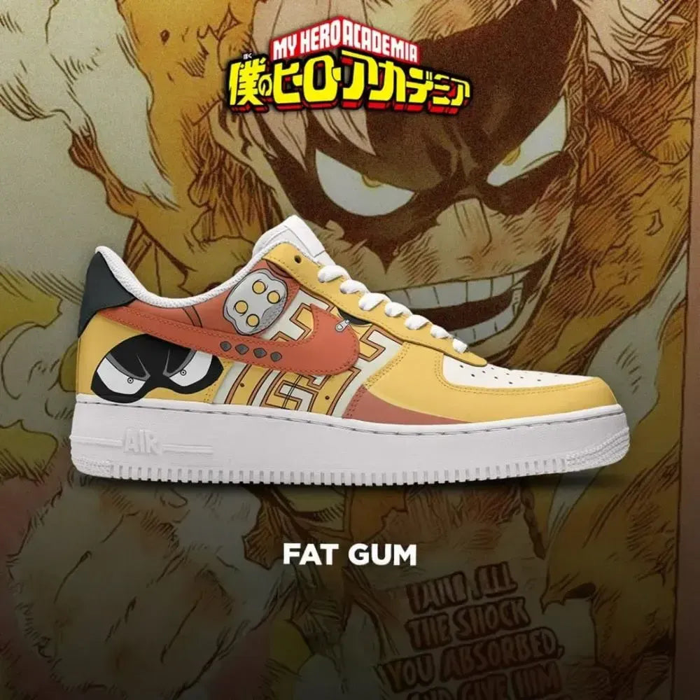 Fat Gum My Hero Academia Special Low Top Shoes