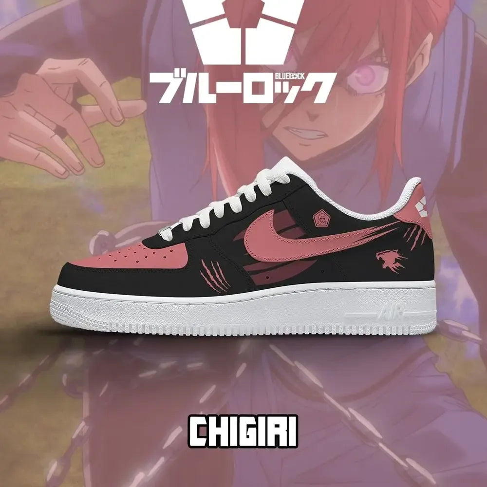 Hyoma Chigiri No.1 Blue Lock Low Top Shoes