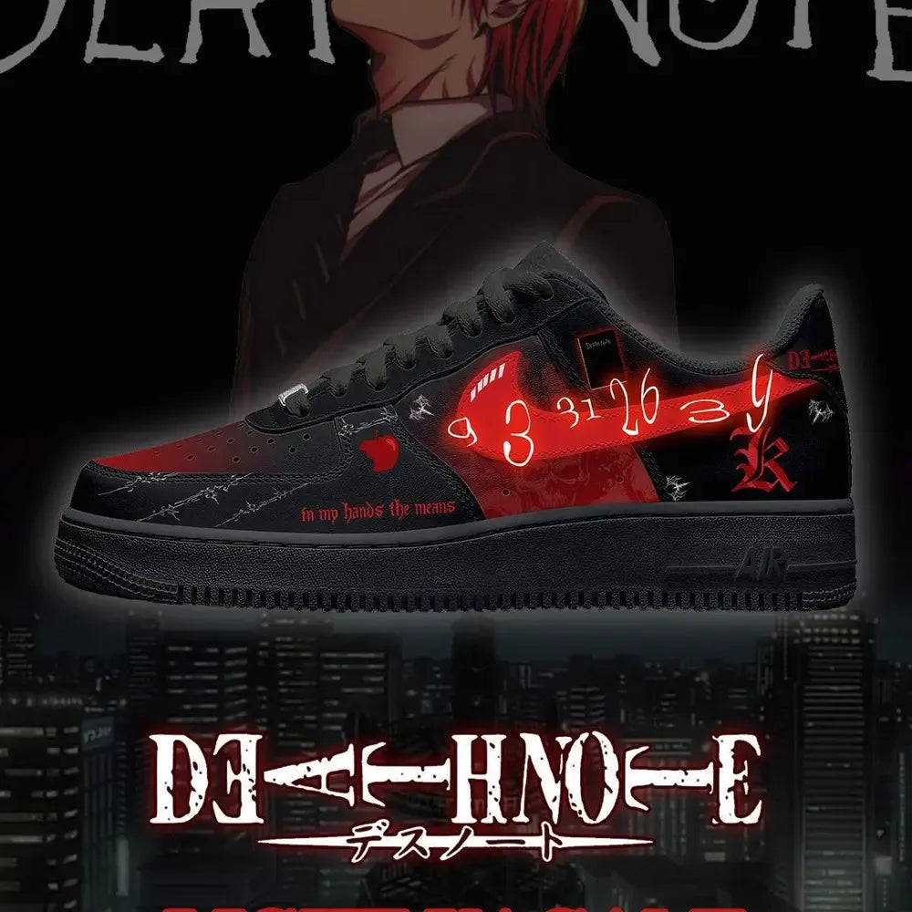 Light Yagami V.3 Death Note Limited Low Top Shoes