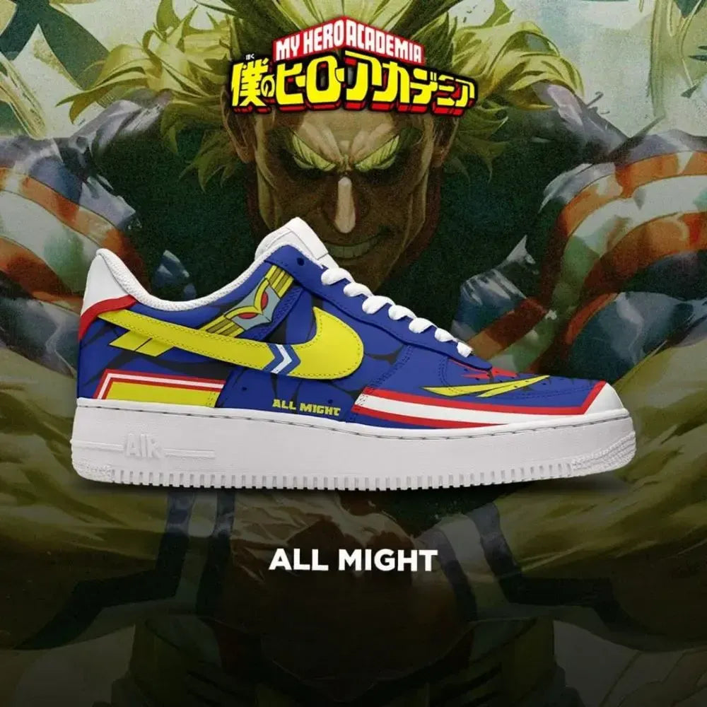 All Might My Hero Academia Special Low Top Shoes